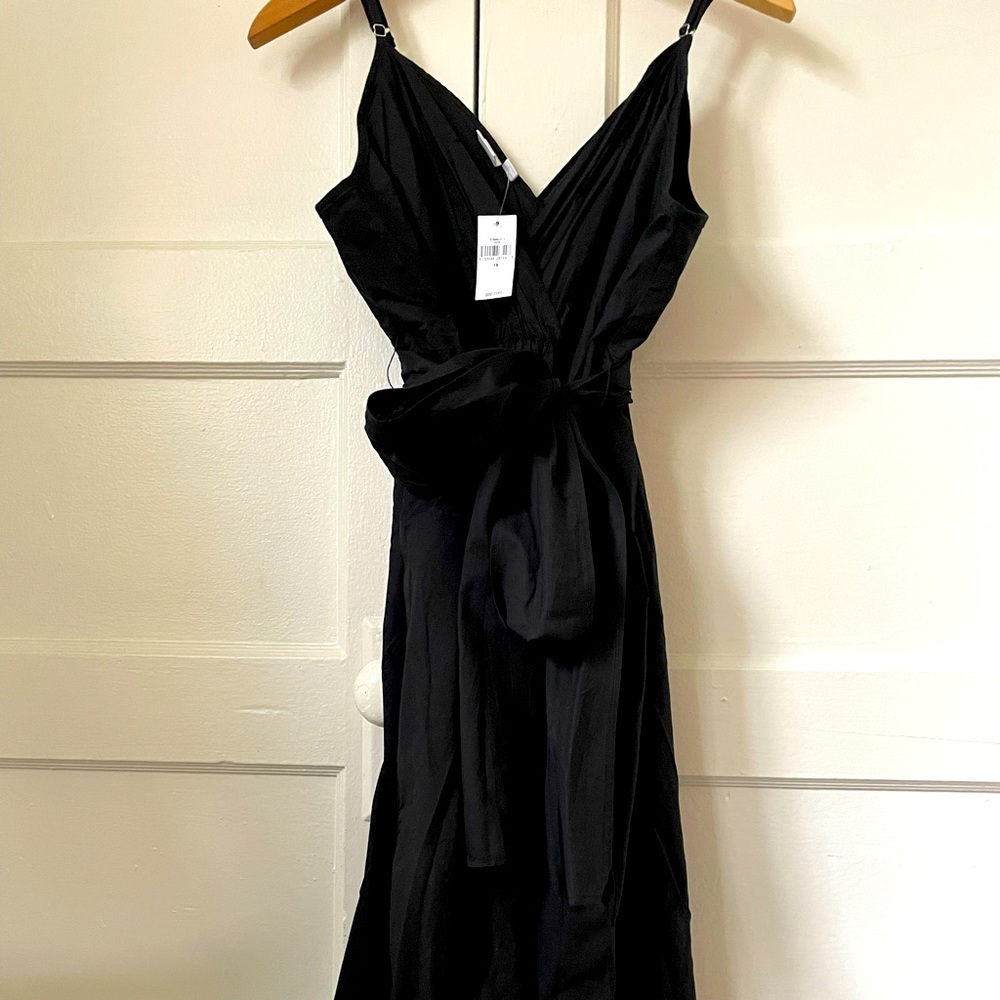 GAP - NWT black A-line sundress